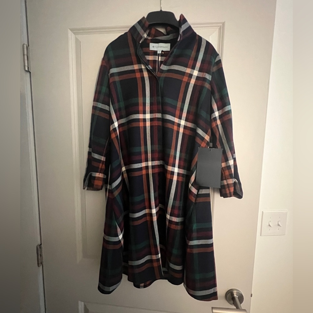 Tuckernuck Plaid Dress, NWT, Small